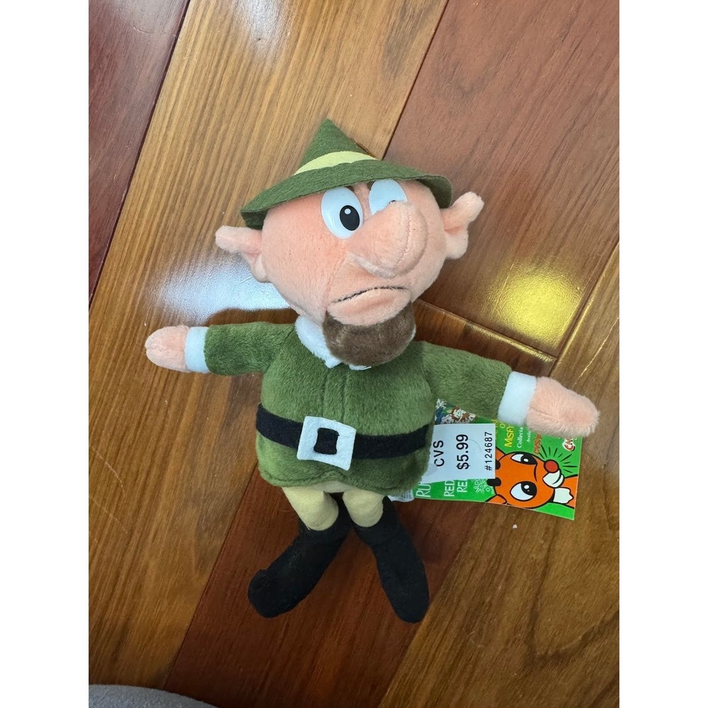 Stuffins Boss Elf Plush‎ Rudolph Island of Misfit Toys 1999 CVS Limited Edition